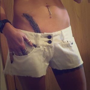 Hollister corduroy shorts